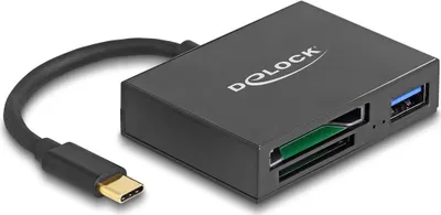 Produktbild von Delock - Kartenleser (SD, XQD 2.0) - USB-C