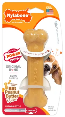 Zdjęcie produktu dla Nylabone Dura Chew Peanut Butter For Hard Bites Hipoalergiczny