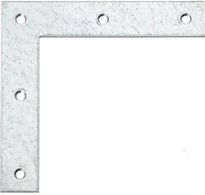 Image de GAH Alberts Equerre d'angle L.160 x 160 mm l.30 mm Acier galvanisé sendzimir - 332907