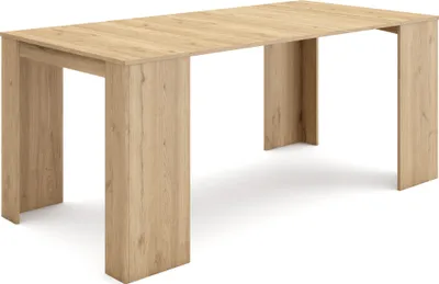 Immagine prodotto di S III Consolle allungabile, 180x90x77cm, Per 8 persone, Tavolo da pranzo, Rovere