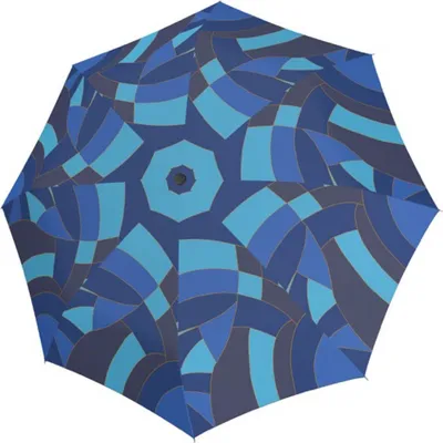 Immagine prodotto di doppler ombrello a bastone ombrello Carbonsteel Long AC Chic Blue