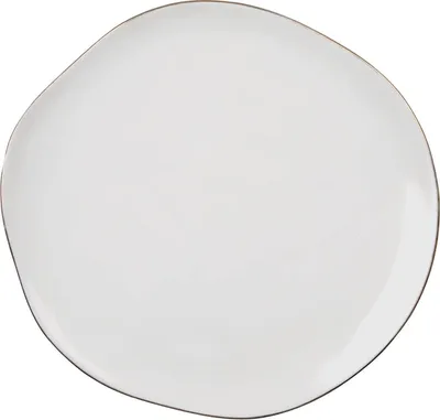Obrázek produktu pro Velký talíř se zlatým okrajem