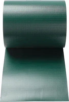 Zdjęcie produktu dla Paski osłonowe PVC do siatek ogrodzeniowych dwuwarstwowych, osłona przeciwwiatrowa, 2 rolki, każda o wymiarach 35m x 19cm, kolor zielony