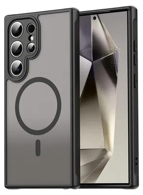 Obrázok produktu pre Techsuit – HaloFrost II MagSafe ochranný kryt na Samsung Galaxy S24 Ultra – čierny