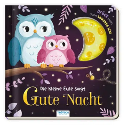 Immagine prodotto di TRÖTSCH - Pappenbuch Leuchtbuch Die kleine Eule sagt Gute Nacht