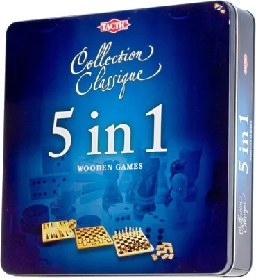 Immagine prodotto di Tactic 14006 set di giochi da tavolo 5 in 1