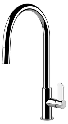 Produktbild von Gessi 60077, Ziehen, Chrom, Hebelgriffe, Einzelbild, 3/8", Typ C