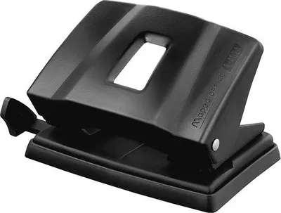 Produktbild von Famanu Papierperforator Metall mit 20 Blatt Ponskraft - Schwarz