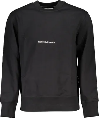 Produktbild von Stylisches Herren Sweatshirt Schwarz – Langarm, Rundhals, Gefüttert