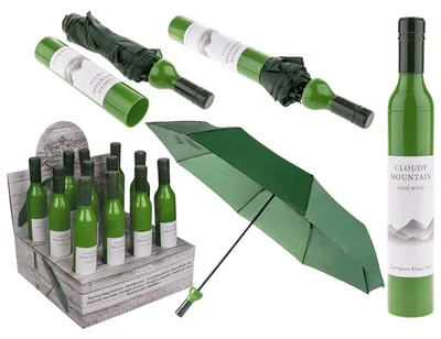 Image de Parapluie "Bouteille de vin blanc".