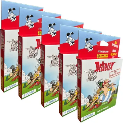 Produktbild von Asterix - Das Reisealbum - Sammelsticker - 5 Blister