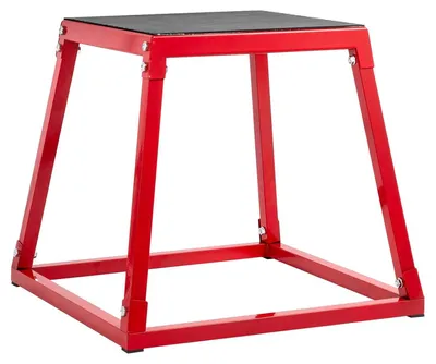 Produktbild von Plyometrische Sprungbox, Stahlkonstruktion, rutschfeste Oberfläche, 24 Zoll