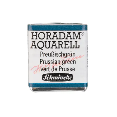 Schmincke HORADAM Aquarell Preussischgruen Aquarell  14 528 044 1/2 Naepfchen