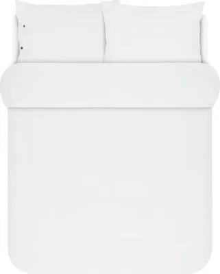 Produktbild von Marc O'Polo Bettwäsche-Garnitur Kuva Duvet Größe 200x200 +2x80x80 cm Farbe White