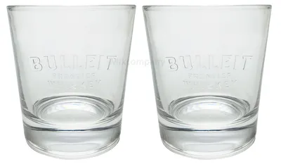 Produktbild von Bulleit Bourbon Frontier Whiskey Glas Set - 2xGläser