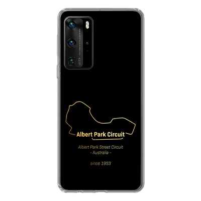 Produktbild von MuchoWow® Handyhülle Schutzhülle Hülle für Huawei P40 Pro Australien - F1 - Rennstrecke Silikon Softcase Handy Hülle - Schutz