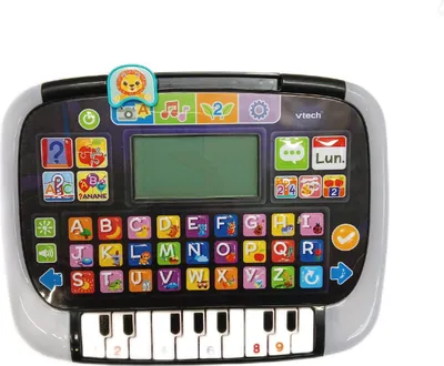 Produktbild von VTech Jouets Electroniques Educatifs TABLETTE P'TIT GENIUS MAGIC LIGHT, 2 Jahr(e), AA, Kunststoff, Schwarz