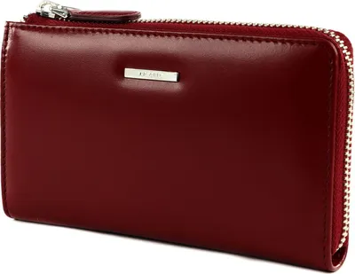 Image de PICARD porte-monnaie Offenbach Zip Around Wallet Rot bordeaux