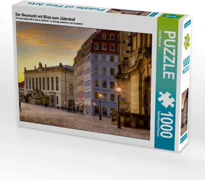 Produktbild von Calvendo Der Neumarkt mit Blick zum Jüdenhof 1000 Teile Puzzle quer 640x480mm, Meutzner Dirk; 7281015