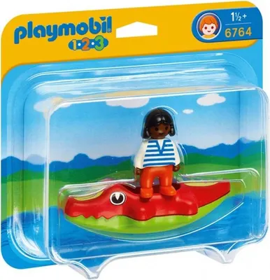 Produktbild von PLAYMOBIL Child with Crocodile Float, Kunststoff, Multi