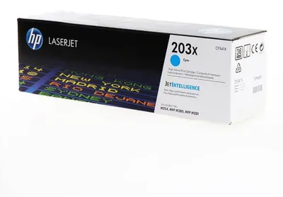 Obrázok produktu pre HP 203X - vysok vanos - azrov - originlna - LaserJet - tonerov kazeta (CF541X)