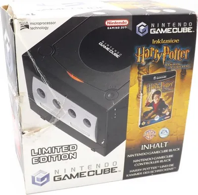Produktbild von Nintendo GameCube Harry Potter Limited Edition Konsole Schwarz in