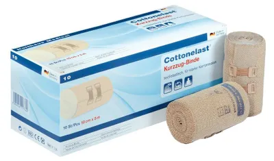 Obrázok produktu pre Bavlnaelast krátkoťažný obväz 6 cmx5 m 10 ks