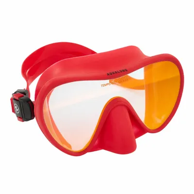 Produktbild von Aqualung Nabul Schwimmmaske Rot  Rot One Size