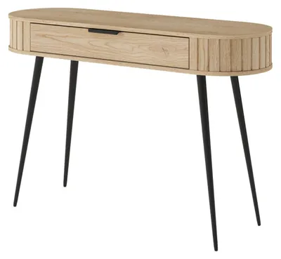 Productafbeelding van FURNLUX Console tafel Lovi, beige en zwart, 120 cm / Hoofdkleur: Beige / Afmetingen: 120 x 81 x 41 cm