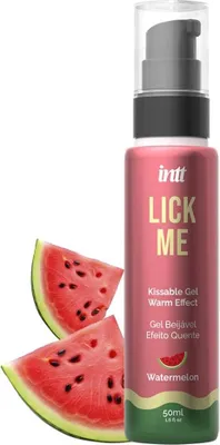 Zdjęcie produktu dla Intt Lick Me Watermelon żel jadalny arbuzowy 50 ml rozgrzewający