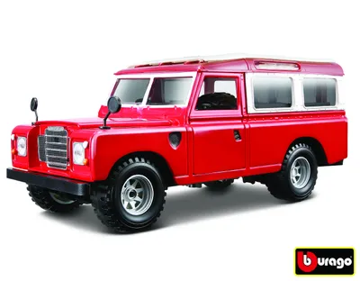 Obrázek produktu pro Bburago 1:24 Land Rover červená 18-22063