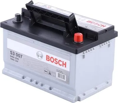 Produktbild von Bosch S3 007, 70 Ah, 12 V, 640 A, Auto, Rechts platziert, B13