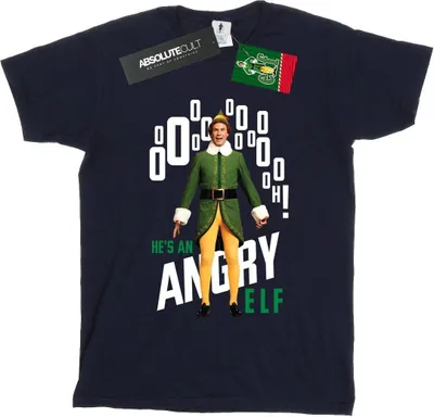 Produktbild von Elf - "Angry Elf" T-Shirt für Damen BI21781 (L) (Marineblau)