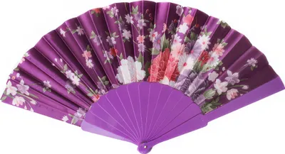 Produktbild von Fächer Handfächer Lichteffekte eleganten Farbton Motive (lila)