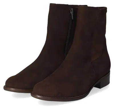 Image de Bottines Gabor, couleur marron, en cuir, taille : 35,5