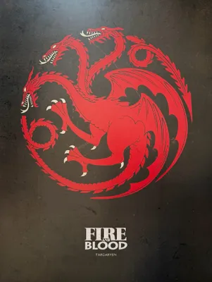 Immagine prodotto di Stampa artistica Game of Thrones Targaryen 60x80 cm