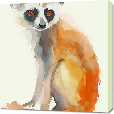 Obrázok produktu pre Obraz Lemur 70x70cm