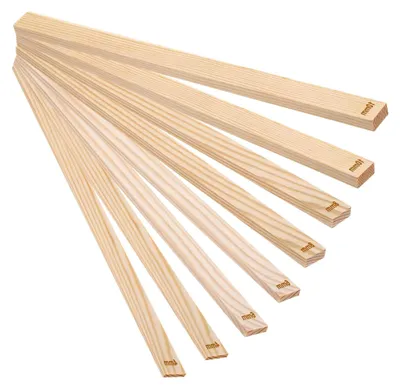 Produktbild von 8-teiliges Set für Töpferunterricht mit Holzrollenführungen, 13" x 0,8"