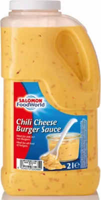 Produktbild von Salomon Chilli Cheese Burger Sauce Pikantny sos przyprawowy z chili 2000ml