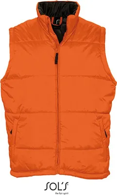 Image de SOLs 44002 | Bodywarmer Warm - Couleur : Orange - Taille : M