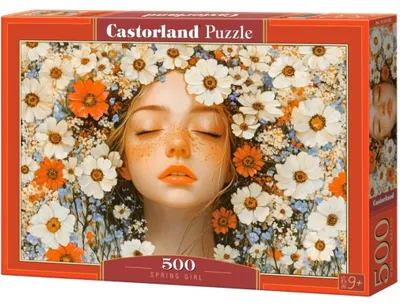 Zdjęcie produktu dla Puzzle 500 Spring Girl B-54183