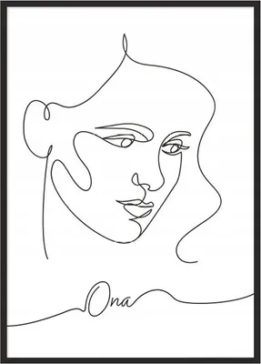 Produktbild von Bild Poster im Rahmen 53x73 cm She P742
