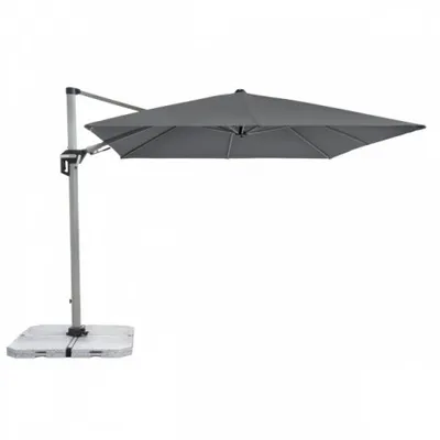 Obrázok produktu pre Slnečník Doppler Active 350x260 cm výkyvný s bočnou tyčou antracit