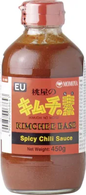 Zdjęcie produktu dla Momoya Kimchee Sauce Gorący sos przyprawowy do kimchi 450g opakowanie