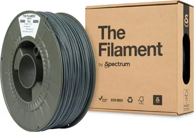 Produktbild von The Filament PLA 1.75mm Basalt Grey 1kg