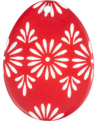 Obrázek produktu pro Dekorace vajíčko růžová - 35x25 mm - Růžová