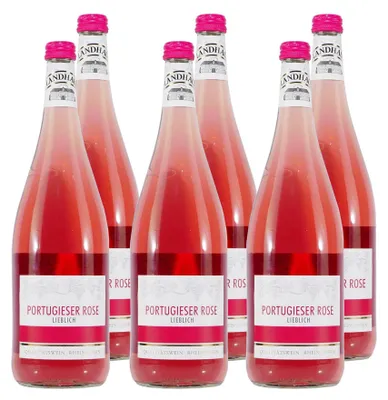 Produktbild von Landhaus Portugieser Rosé -lieblich- (6 x 1,0L)