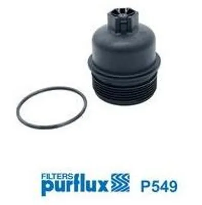 Image de PURFLUX, boîtier de filtre à huile de type P549, pour OPEL Vivaro A (fourgon, modèle X83), diamètre 88 mm, épaisseur 76 mm