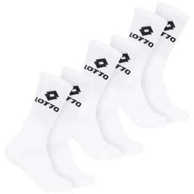 Produktbild von 39-42|Lotto Sportsocken Uni 3 Paar weiß MSKZ10029-White