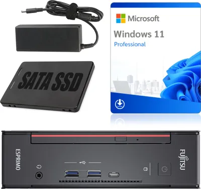 Immagine prodotto di PC Computer Fujitsu ESPRIMO Q7010 | Intel i5-10400T | 8 GB DDR4 | 256 GB SSD | Win11  | Grade A